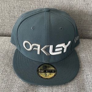 Mens Oakley New Era Fitted Hat 7 1/2